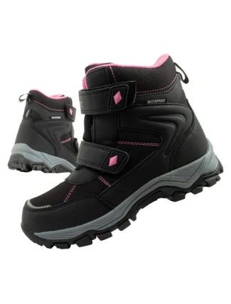 Lee Cooper dětské zimní sněhule nepromokavé zateplené černé Lee Cooper dětské zimní sněhule nepromokavé zateplené černé