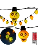 HALLOWEENSKÁ GIRLANDA LEBKY 10LED