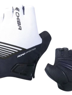 CHIBA ROAD MASTER Rukavice L bílé