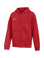 Mikina s kapucí Nike Park 26 Fleece Full-Zip Red IB1232 657
