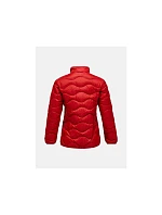 Dámská péřová bunda PEAK PERFORMANCE W Helium Down Jacket, červená barva Dámská péřová bunda PEAK PERFORMANCE W Helium Down Jacket, červená barva