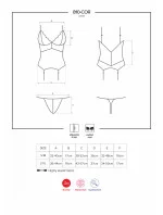 Korzet 810-COR white corset - Obsessive Korzet 810-COR white corset - Obsessive