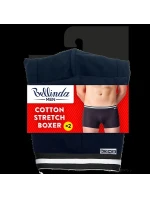 Dvojbalení bavlněných boxerek COTTON STRETCH BOXER 2x - BELLINDA - černá Dvojbalení bavlněných boxerek COTTON STRETCH BOXER 2x - BELLINDA - černá