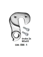 hák přehazovačky pro rám GW-5w-1