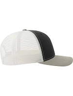 Atlantis Headwear Sonic-S 6 panelová Trucker kšiltovka 33.0259 black/grey melange/white
