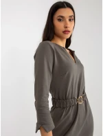 Dámské šaty TW SK BL 1011 šaty.17 khaki  - FPrice