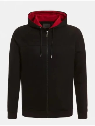 Pánská mikina Z2BQ05KBCN2 JBLK černá - Guess