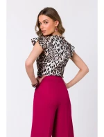 S344 Halenka s nařasenými rukávy - model 2 S344 Halenka s nařasenými rukávy - model 2