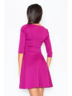Veronica M081 Fuchsiové šaty - Figl Veronica M081 Fuchsiové šaty - Figl