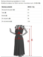 Midi šaty se zlatými knoflíky 531-1 béžové - Numoco