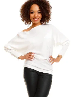 Svetr s netopýřími rukávy model 84277 PeeKaBoo