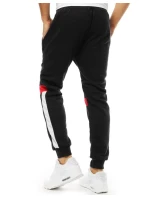 Pánské černé tepláky FashionStreet UX3542