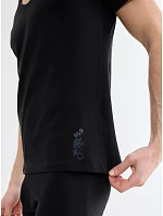 SLG Base V Neck Shirt - Black - SLOGGI Black - SLOGGI SLG Base V Neck Shirt - Black - SLOGGI Black - SLOGGI