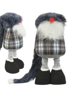 DEKORATIVNÍ TRPASLÍK NA TELESKOPU 38-88CM ŠEDÝ