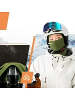 Qunature lyžařský plášť 13230023014 bike motorbike balaclava velikost M - zelená Qunature lyžařský plášť 13230023014 bike motorbike balaclava velikost M - zelená