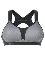 dynamiX star sportovní podprsenka X-Back 5537 heather grey - Active dynamiX star sportovní podprsenka X-Back 5537 heather grey - Active