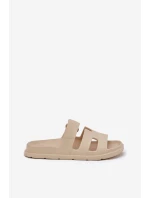 Pěnové Dámské Sandály Béžové Dimelle Pěnové Dámské Sandály Béžové Dimelle