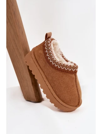 Dětské sněhule s výšivkou Camel Prina Dětské sněhule s výšivkou Camel Prina