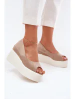 Bota na klínech  model 215010 Step in style