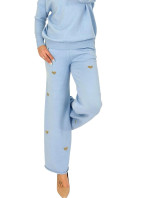 Dámské kalhoty Comfort fit blue - MM FASHION