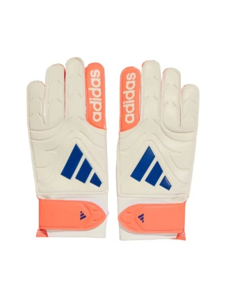 Adidas Copa Glove Club brankářské rukavice bílo-oranžové JN5339