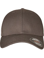 Flexfit 6277 6 Panelová kšiltovka Flexfit Wooly Combed 55.6277 dark grey/dark grey