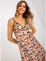 Noční košile BR KN 2299 5 oranžová