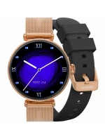 Chytré hodinky Gravity Rose Gold Black 2 Strap GT26-3 Chytré hodinky Gravity Rose Gold Black 2 Strap GT26-3
