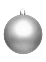 DEKORATIVNÍ PLASTOVÁ CETKA BEZPEČNÁ 12KS PRŮMĚR 60MM STŘÍBRNÁ