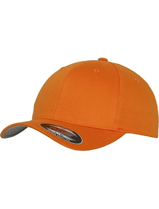 Flexfit 6277 6 Panelová kšiltovka Flexfit Wooly Combed 55.6277 orange