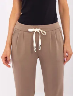 Kalhoty DHJ SP 9283.83P hnědé