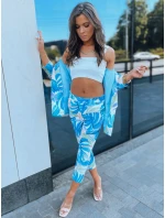 Dámské kalhoty FLOWER GARDEN green FashionStreet UY1473z Dámské kalhoty FLOWER GARDEN green FashionStreet UY1473z