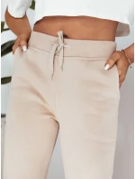 Dámské krémové tepláky VELARA FashionStreet UY2018