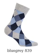 Pánské ponožky Wola Perfect Man vzorované W 94N03 Casual Pánské ponožky Wola Perfect Man vzorované W 94N03 Casual