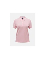 Dámské tričko PEAK PERFORMANCE W Classic Cotton Polo, růžová barva