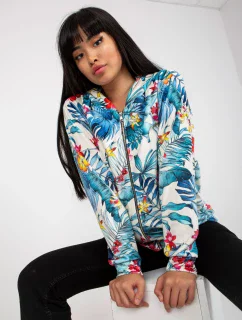 Mikina RV BL 8120.69P bílá a modrá