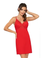 Dámská noční košilka Gabi red - Donna