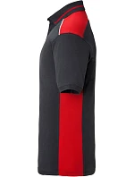 Daiber JN 858 Pánské pracovní piqué polo - Color 02.0858 carbon/red