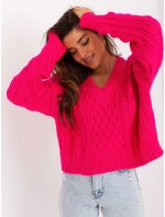 Svetr BA SW 0376.65P fuchsiový Svetr BA SW 0376.65P fuchsiový