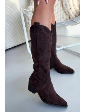 Kozačky na podpatku  model 222528 Step in style