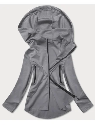 Šedá mikina s asymetrickou spodní částí (HD153-03) Šedá mikina s asymetrickou spodní částí (HD153-03)