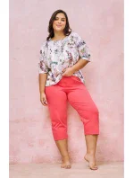 Dámské pyžamo 3156 Olive plus - TARO Dámské pyžamo 3156 Olive plus - TARO