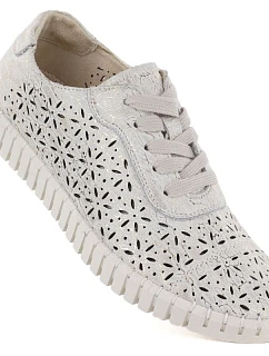 Dámská zlatá prolamovaná obuv Potocki JE19437