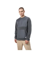 Pánská fleecová mikina s kapucí M H4Z22BLM01022S - 4F