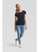 Fruit of the Loom Lady-Fit Iconic 195 T Dámské tričko z těžké bavlny 16.1424 navy