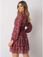 WN SK 21049 šaty.38X kaštanová WN SK 21049 šaty.38X kaštanová