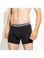 Pánské boxerky 2 pack 111912 2F720 08649 šedá/černá - Emporio Armani Pánské boxerky 2 pack 111912 2F720 08649 šedá/černá - Emporio Armani