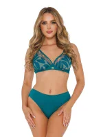 Dámské dvoudílné plavky Mystic 1 S115MS1 tm. zelené - Self