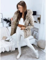 Dámská bunda MEGI beige FashionStreet TY3304