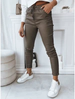 Dámské kalhoty LIZZY dark beige FashionStreet UY1775